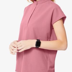Figs Mauve Rafaela Scrub Top Small